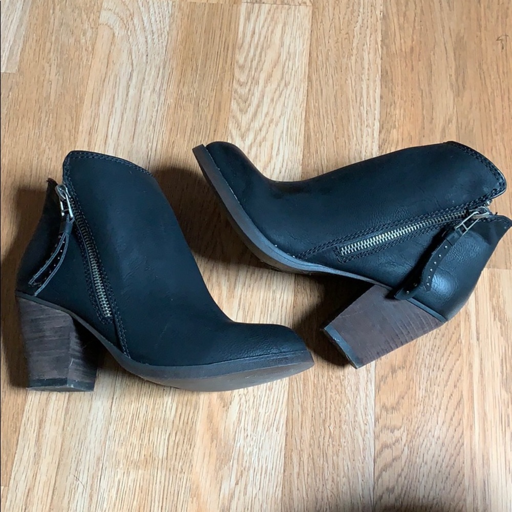 Madden Girl by Steve Madden high heel booties